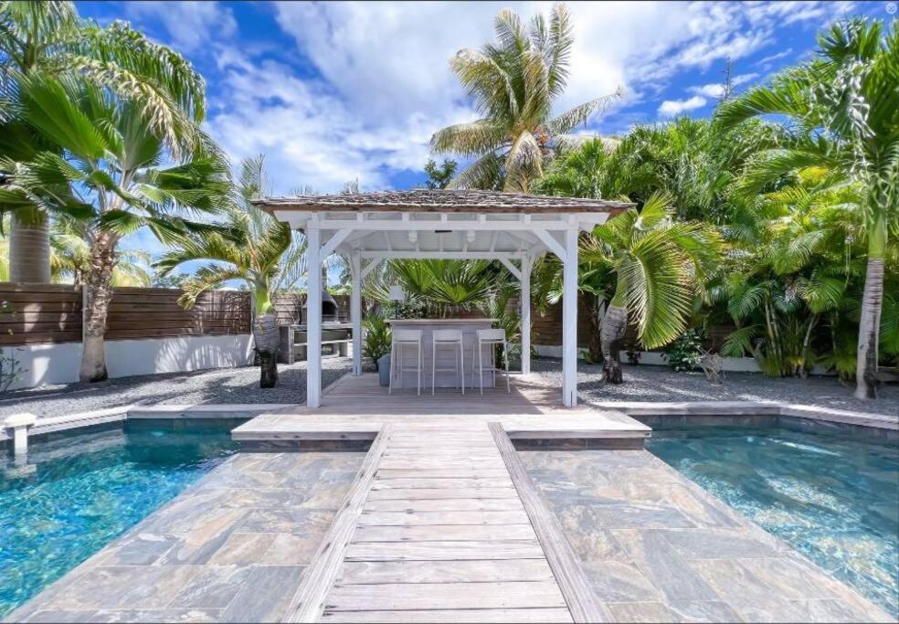 Villa Manzana : Neuve 4Ch 4Sdb 2 Piscines - Luxe Saint-Francois  Bagian luar foto
